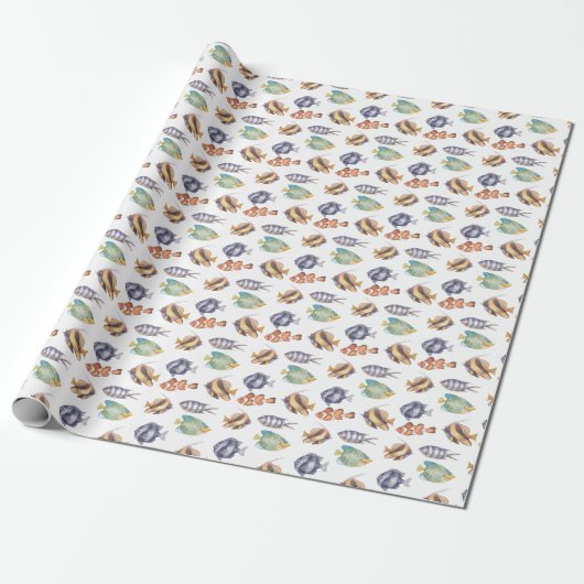 Fish Cadeaupapier (Uitgerold)