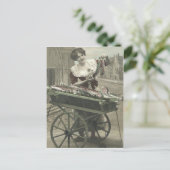 Fish Cart Street Church Poisson d'Avril Briefkaart (Staand voorkant)