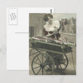 Fish Cart Street Church Poisson d'Avril Briefkaart (Voorkant / Achterkant)