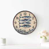 Fish Coastal Nautical Fisherman Beach House Grote Klok (Huis)