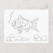 Fish Color me briefkaart (Voorkant)