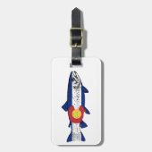 Fish Colorado Bagagelabel (Voorkant verticaal)