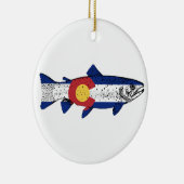 Fish Colorado Keramisch Ornament (Rechts)