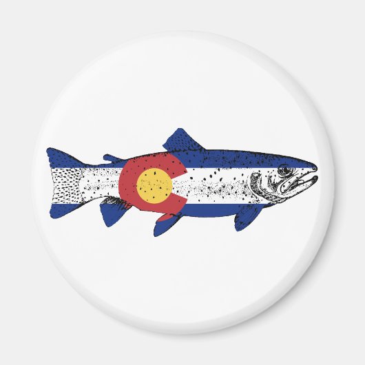 Fish Colorado Magneet (Voorkant)