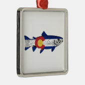 Fish Colorado Metalen Ornament (Rechts)