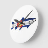 Fish Colorado Ronde Klok (Hoek)