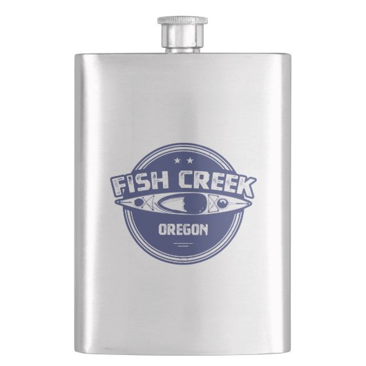 Fish Creek Oregon Kayak Flacon (Voorkant)