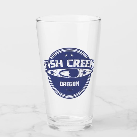 Fish Creek Oregon Kayak Glas (Voorkant)