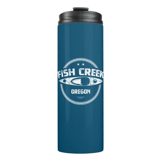 Fish Creek Oregon Kayak Thermosbeker (Voorkant)