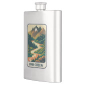 Fish Creek Oregon Kleuren Flacon (Links)