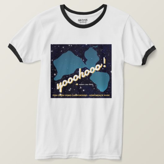 Fish Creek Pond Campground beoordeling - miljoen s T-shirt (Design voorkant)