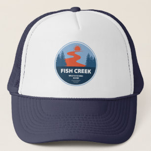Fish Creek Wild en Schilderachtig River Oregon Trucker Pet