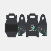 Fish Deep Zee Ocean First Birthday Bedankdoosjes (Uitgevouwen)