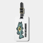 Fish Delaware Bagagelabel (Voorkant verticaal)