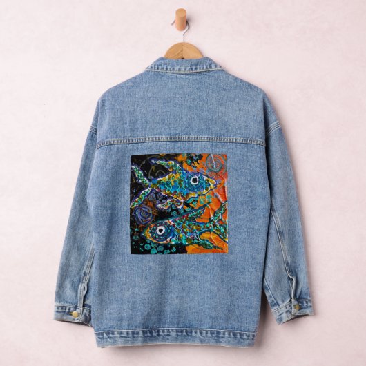 Fish Denim Jeans Jas Denim Jacket (Hangar)