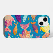Fish Design iPhone Case Hoesje (Achterkant horizontaal)
