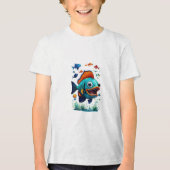 Fish Design T-shirt (Voorkant)