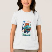 Fish Design T-shirt (Voorkant)