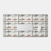 Fish Desk Mat (Keyboard & Muis)