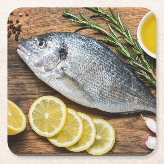 Fish Dorado Kartonnen Onderzetters (Voorkant)