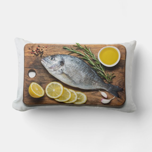 Fish Dorado Kussen (Voorkant)