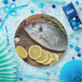 Fish Dorado Papieren Bordje (Feest)