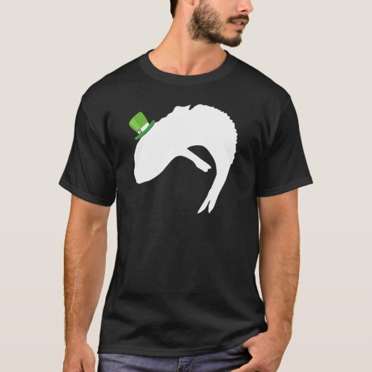 Fish Dragon Leprechaun Irish St Patrick Day T-shirt (Voorkant)