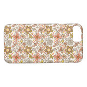 Fish Dragonfly Flower Sinaasappel Yellow Pattern Case-Mate iPhone Case (Achterkant (Horizontaal))
