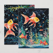 Fish Dreamland, aquariumperfectie, Briefkaart (Voorkant / Achterkant)