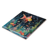 Fish Dreamland, aquariumperfectie, Tegeltje (Zijkant)