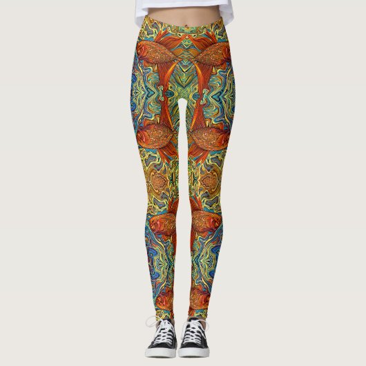 Fish Dreams Leggings -  (Voorkant)