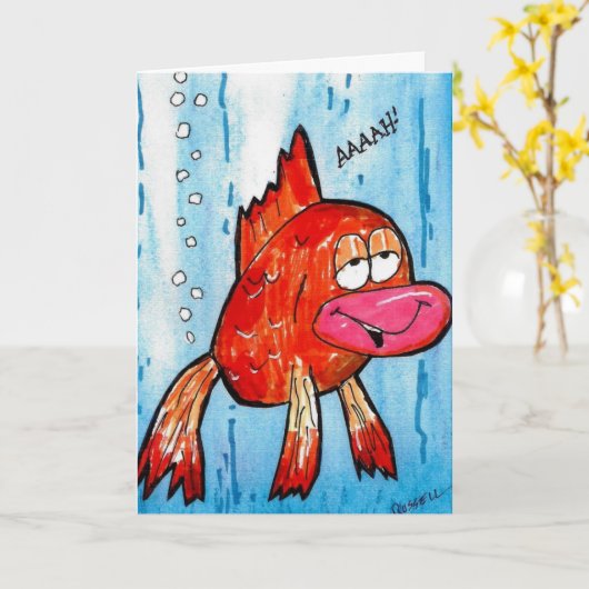 Fish Fart krijgt goede kaart (Gele Bloem)