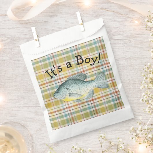 Fish Favor Bag Bedankzakje (Geknipt)