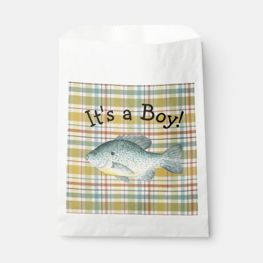 Fish Favor Bag Bedankzakje (Voorkant)