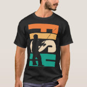 FISH Fisher silhouette T-shirt (Voorkant)