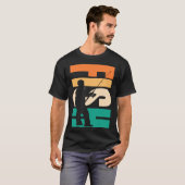 FISH Fisher silhouette T-shirt (Voorkant volledig)