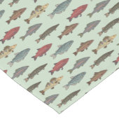 Fish Fishing Table Runner Korte Tafelloper (Hoek)