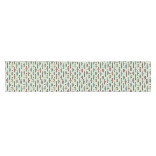 Fish Fishing Table Runner Korte Tafelloper (Horizontaal)