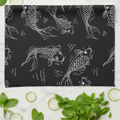 fish fishmonger seafood caviar cuts theedoek (Gevouwen)