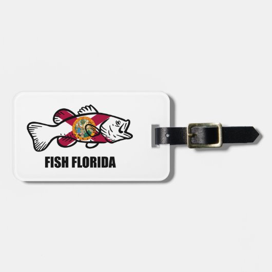 Fish Florida Bagagelabel (Voorkant horizontaal)
