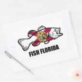 Fish Florida Rechthoekige Sticker (Envelop)