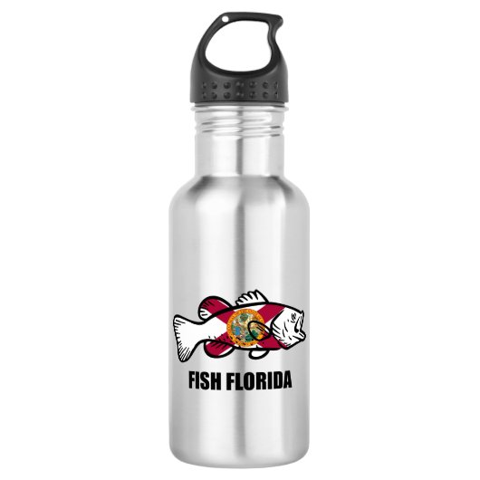 Fish Florida Waterfles (Voorkant)