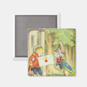 Fish-Footman Uitnodiging tot een Magneet (Voorkant / Achterkant)