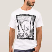 Fish Forever EYES : BONEFISH T-shirt (Voorkant)