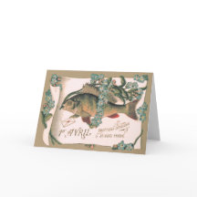 Fish Forget-Me-Not Letter