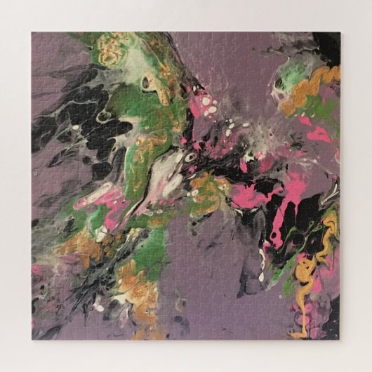 Fish Fry Acryl Giet Canvas Schilderij Legpuzzel (Horizontaal)