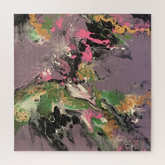 Fish Fry Acryl Giet Canvas Schilderij Legpuzzel (Verticaal)