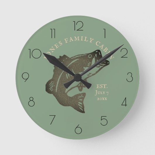 Fish Fry Family Cabin Ronde Klok (Voorkant)