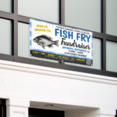 Fish Fry Fundraiser Banner (Buitenkant Gebouw)