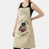 Fish Fry Master met NAAM Schort (Insitu)